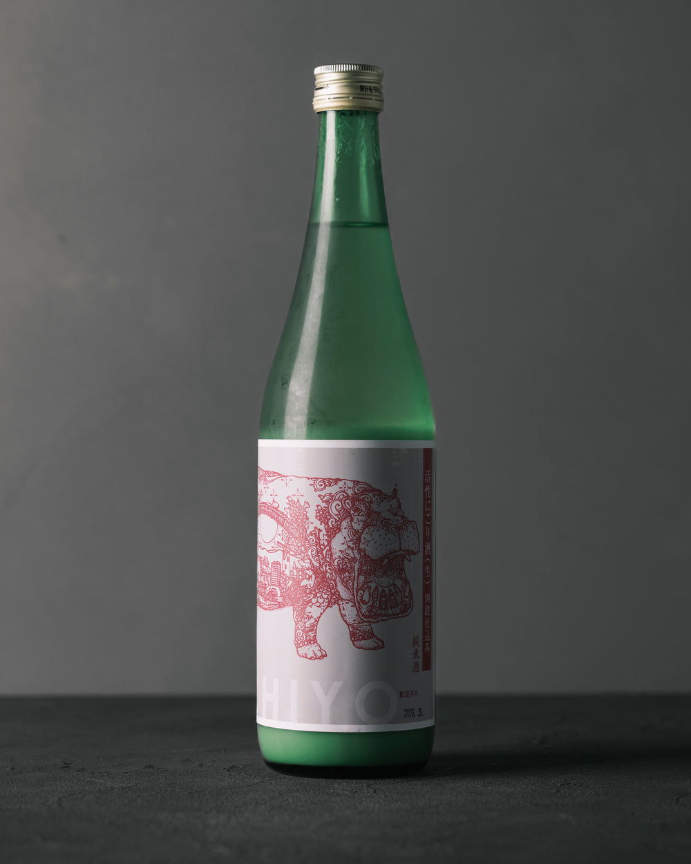 KABA Label Sparkling Junmai Nigori Sake (Nama)