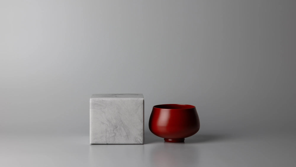 SHUWAN CRAFTS - Ceramic Lacquerware - Vermillion