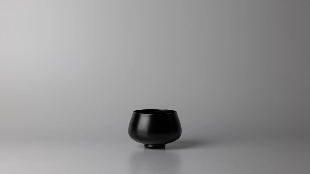 SHUWAN Craft Ceramic-Bodied Lacquerware Black