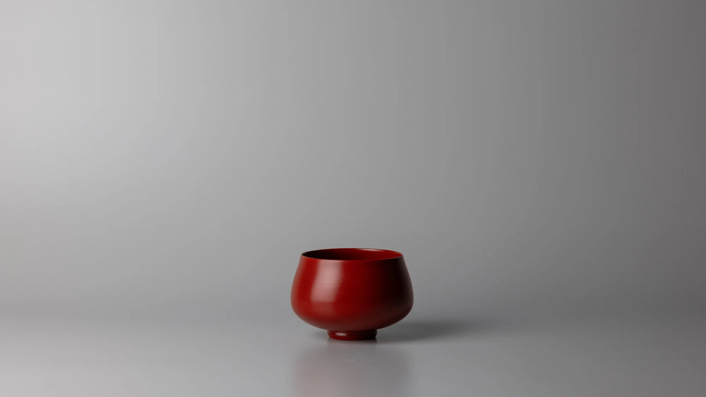 SHUWAN CRAFTS - Ceramic Lacquerware - Vermillion